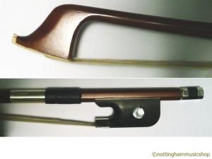 4/4 SIZE DOUBLE BASS BOW HORSE HAIR FULL SIZE CONTRABASS